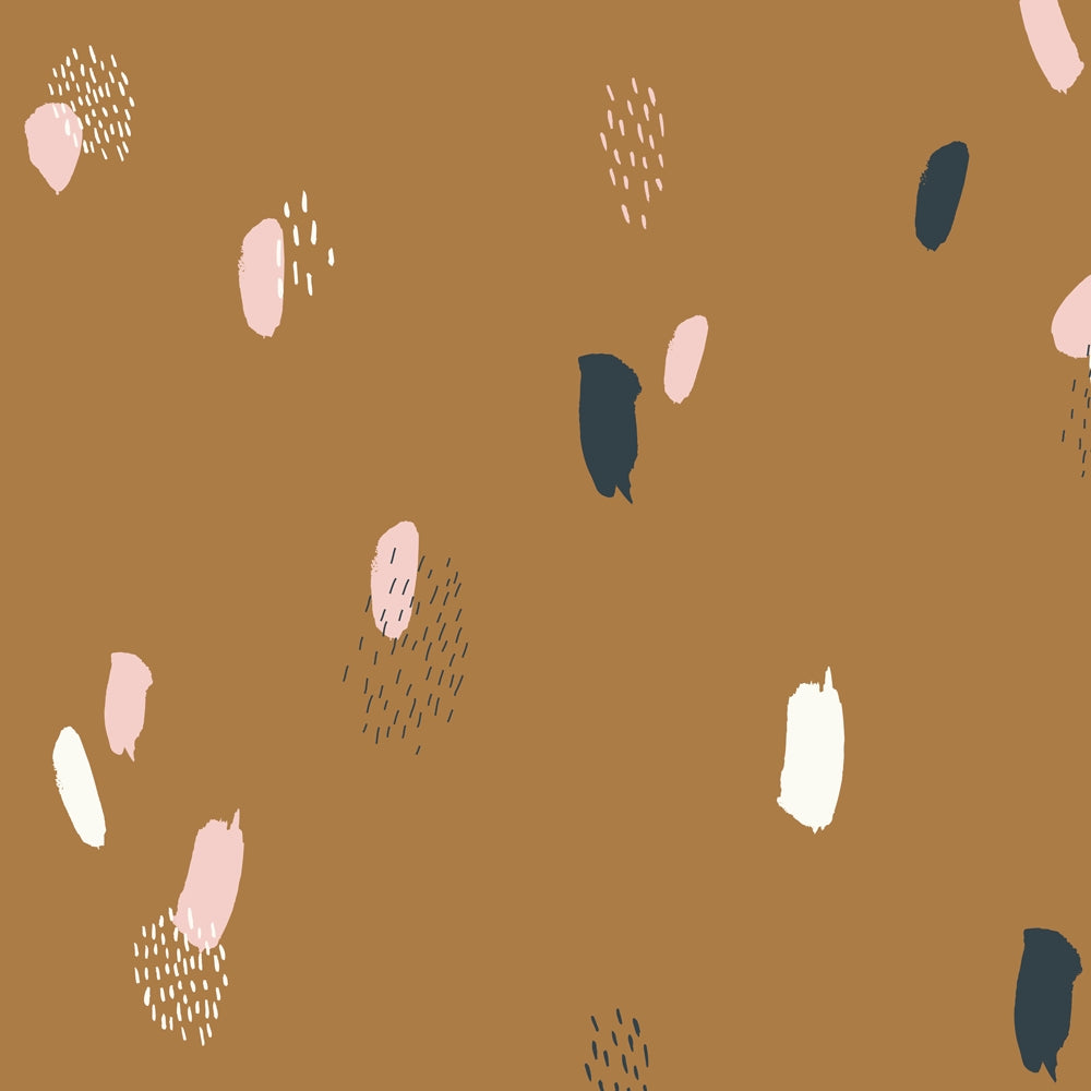 Atelier Brunette - Moonstone Ochre Fabric - Craftyangel