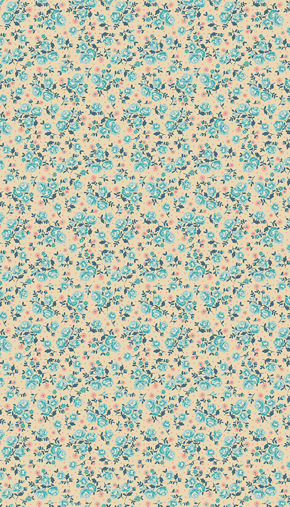Stitch in Time - Ditzy Flora - Cream