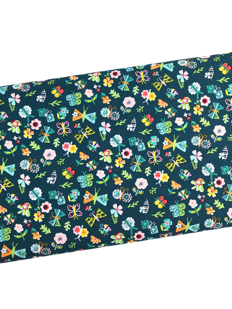 Dashwood - Club Tropicana - Navy Flower - Craftyangel