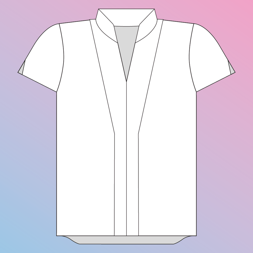 Evelyn Blouse Pattern - Experimental Space - Craftyangel