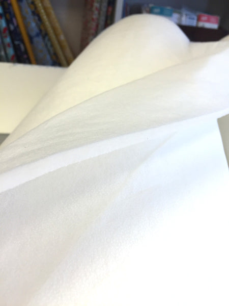 Vilene Volume Polaire Thermocollant H640 - 90 Cm De Large, Blanc - Au Mètre - Pour Matelassage, Patchwork, Vêtements Chauds - Rembourrage Moelleux Et Léger