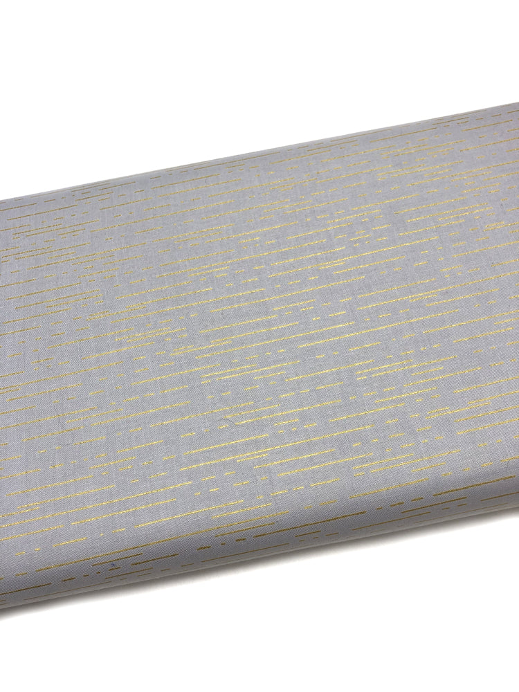 Dashes – Dust - Light grey/gold - Craftyangel