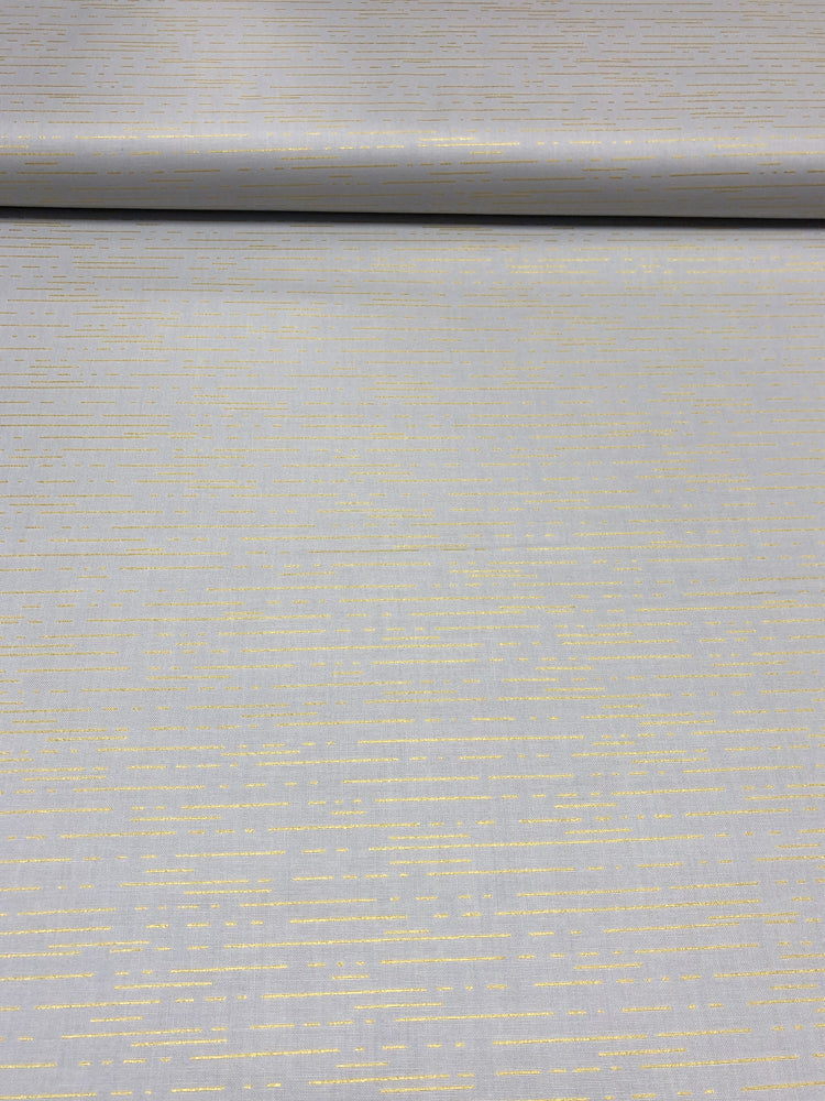Dashes – Dust - Light grey/gold
