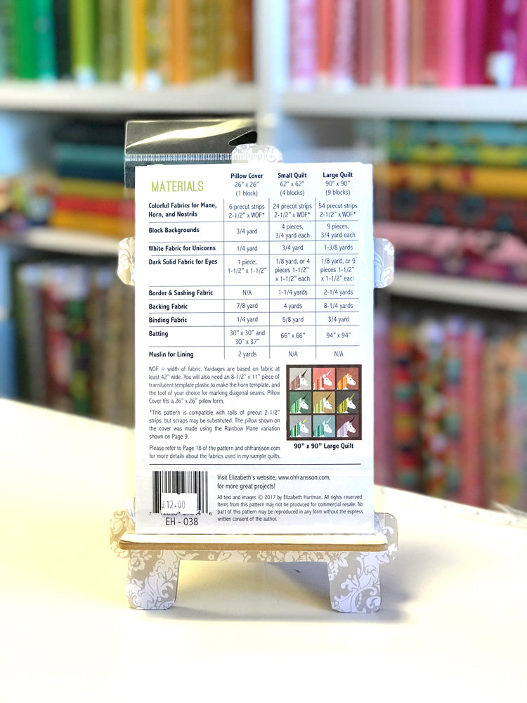 Elizabeth Hartman - Lisa the Unicorn - Craftyangel