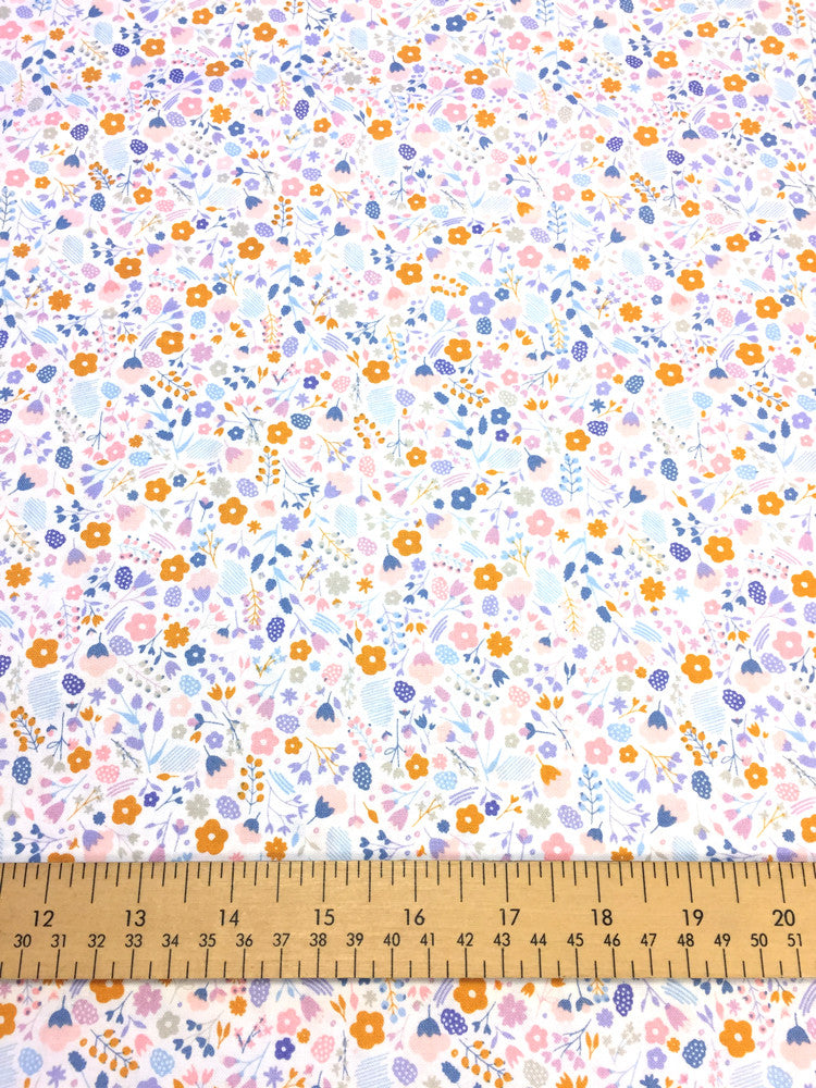 Floral Splendor - Florence Blue