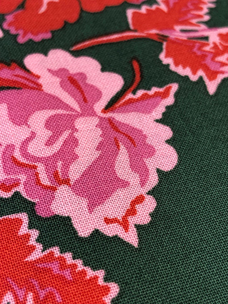 Nordic Garden Dream - Nyperoser - Green/Pink (floral) - Craftyangel