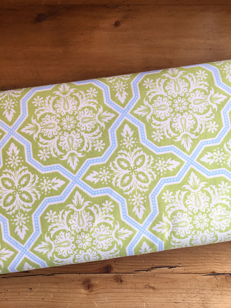 Heirloom - Tile Flourish - Green - Craftyangel