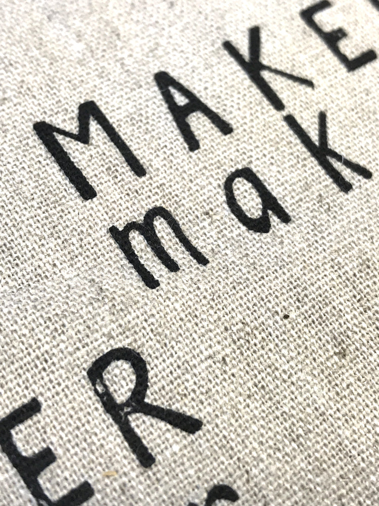 Tiger Plant - Mini Maker Maker on Tailored Cloth - Dark - Craftyangel