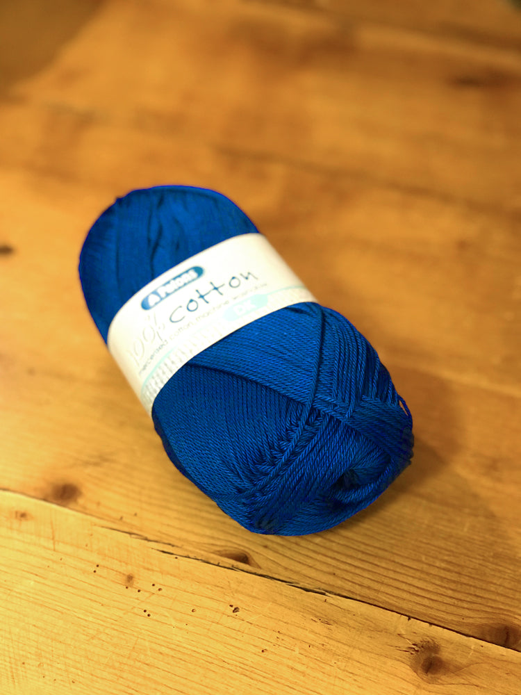 Patons 100% Cotton DK - Royal Blue (2751) - Craftyangel