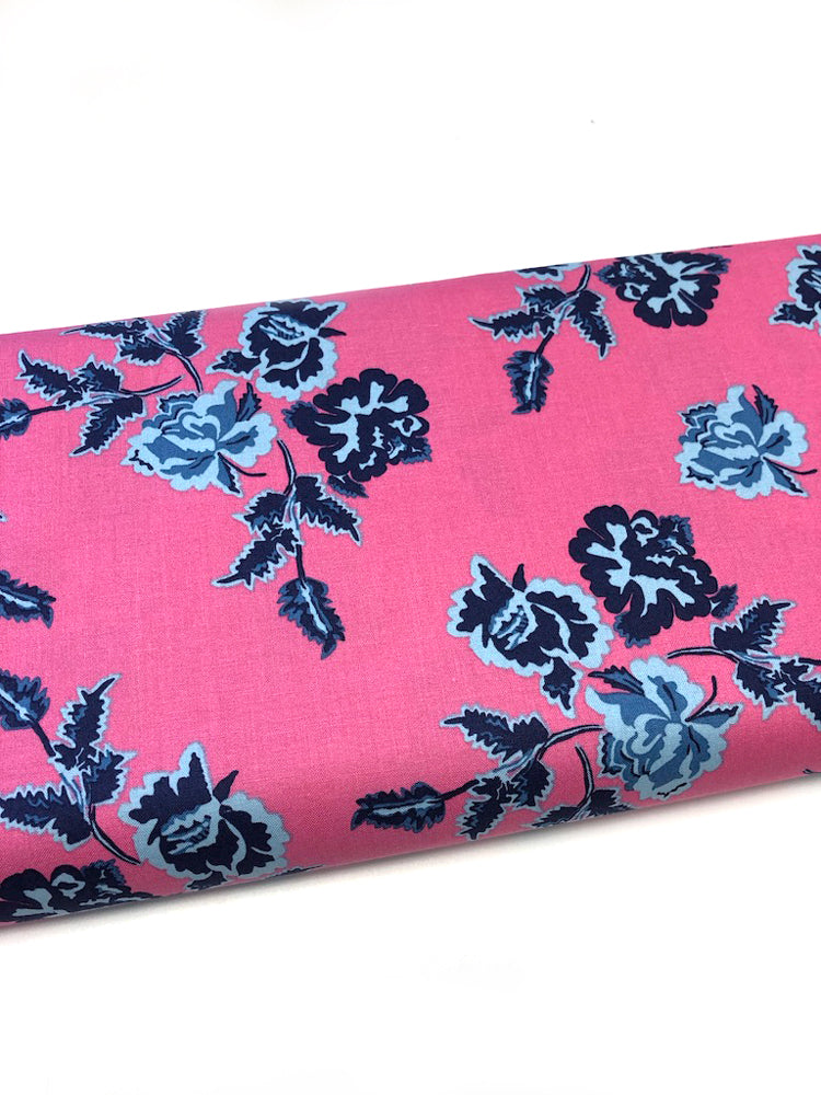 Nordic Garden Dream - Nyperoser - Pink/Blue (floral) - Craftyangel