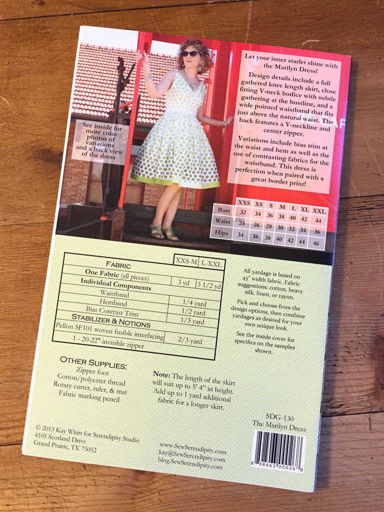 Sew Serendipity - Marilyn - dress - Craftyangel