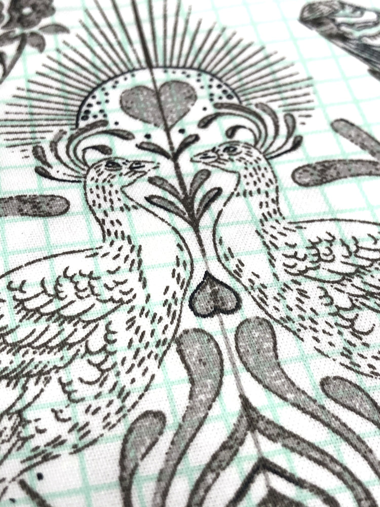 Linework - Sketchyer - 108" extra wide quilt backing