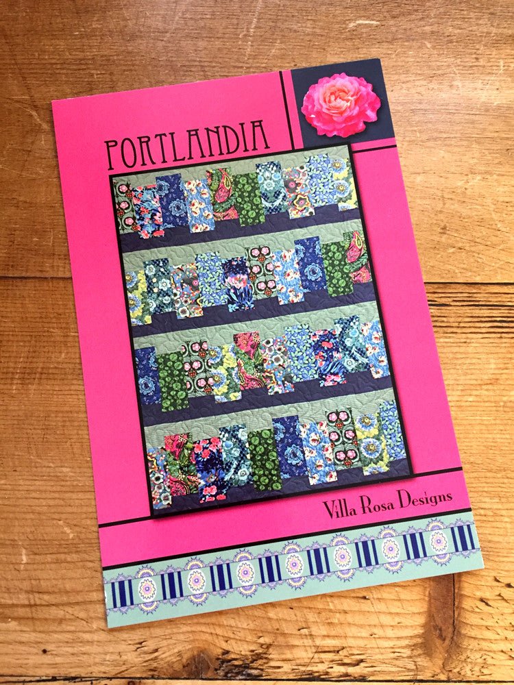 Villa Rosa - Portlandia quilt pattern