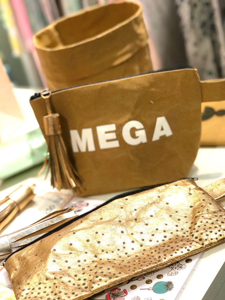 Rico Design - Washable Paper - Gold, Silver, Rose Gold, Brown, Grey - Craftyangel