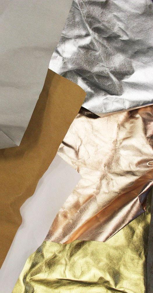 Rico Design - Washable Paper - Gold, Silver, Rose Gold, Brown, Grey