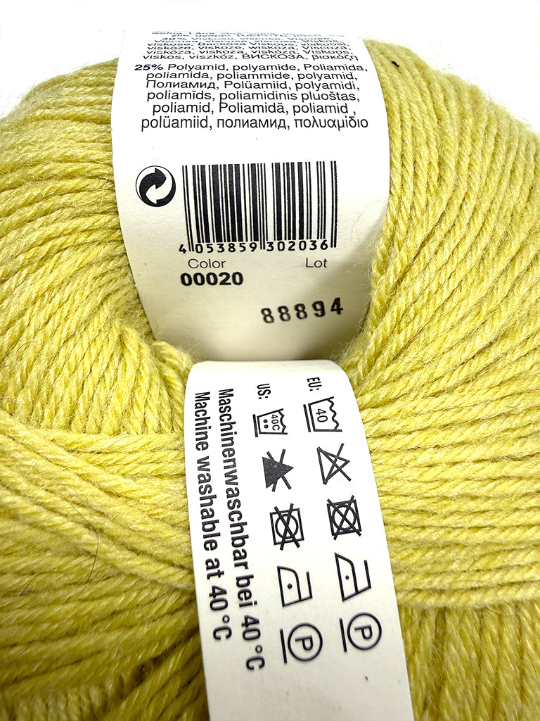 Regia Premium: Bamboo 4-PLY - Yellow Green (20)