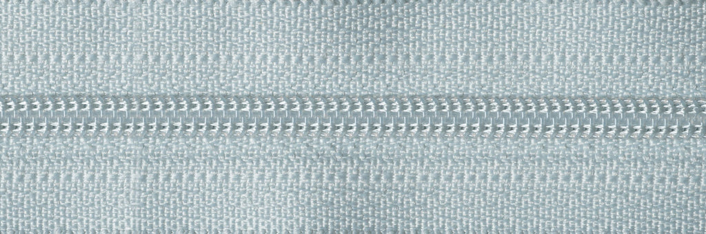 8"/20cm Nylon Skirt/Dress Zip - Pale Grey (574) - Craftyangel