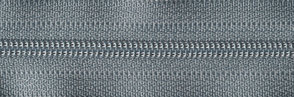 8"/20cm Nylon Skirt/Dress Zip - Mid Grey (577) - Craftyangel
