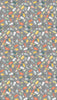 Cool Cats Scatter - Grey/Multi - Craftyangel