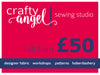 Gift Card - £50 - Craftyangel