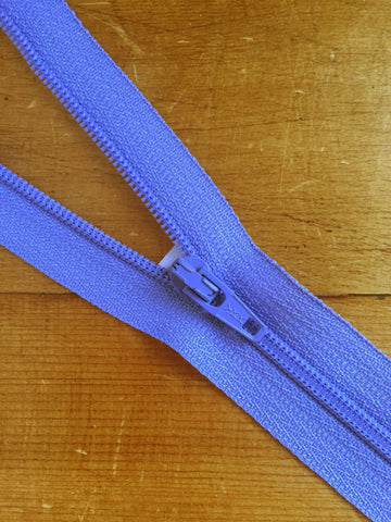 10"/25cm Nylon Skirt/Dress Zip - Denim Blue