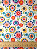 Dashwood - Garden - Crayon Floral - White - Craftyangel