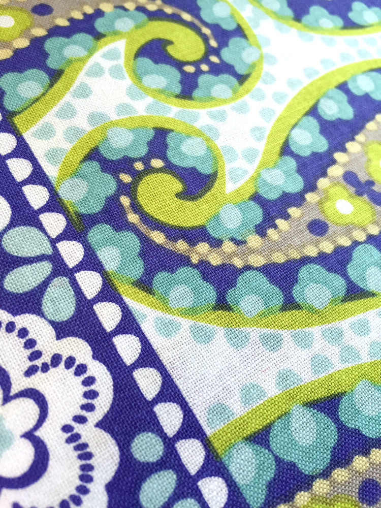 Teardrops Regal Paisleigh - Blue - Craftyangel