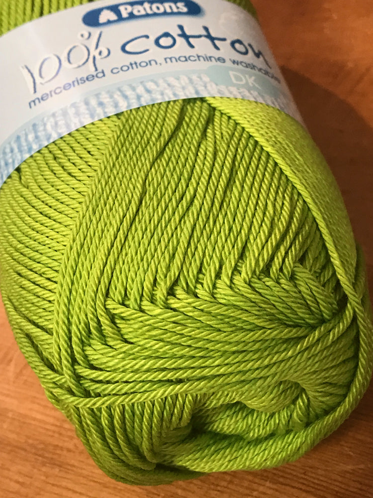  Paintbox Yarns Cotton DK Yarn (100% Cotton) - #430 Grass Green
