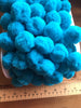 Jumbo Pom Pom Trim - 36mm - Blue - Craftyangel