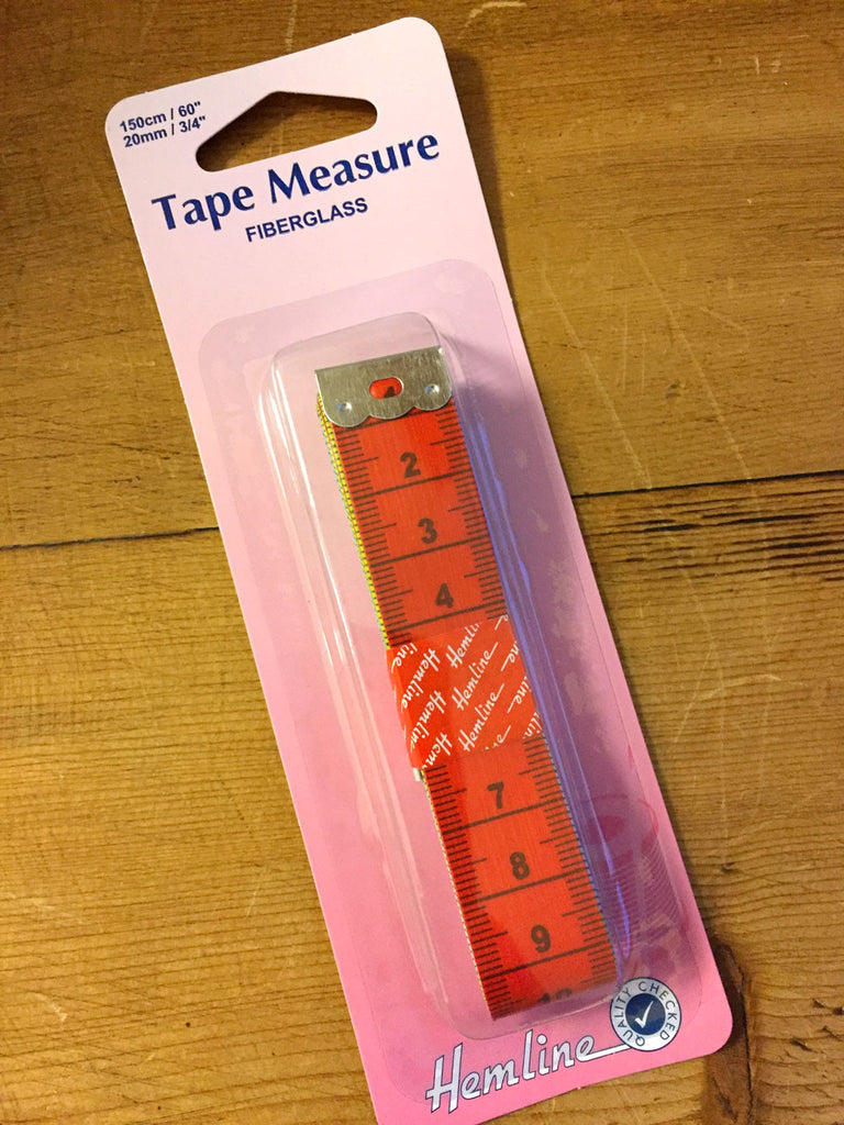 Fiberglass deluxe dressmaking tape measure - 150cm/60 – Craftyangel